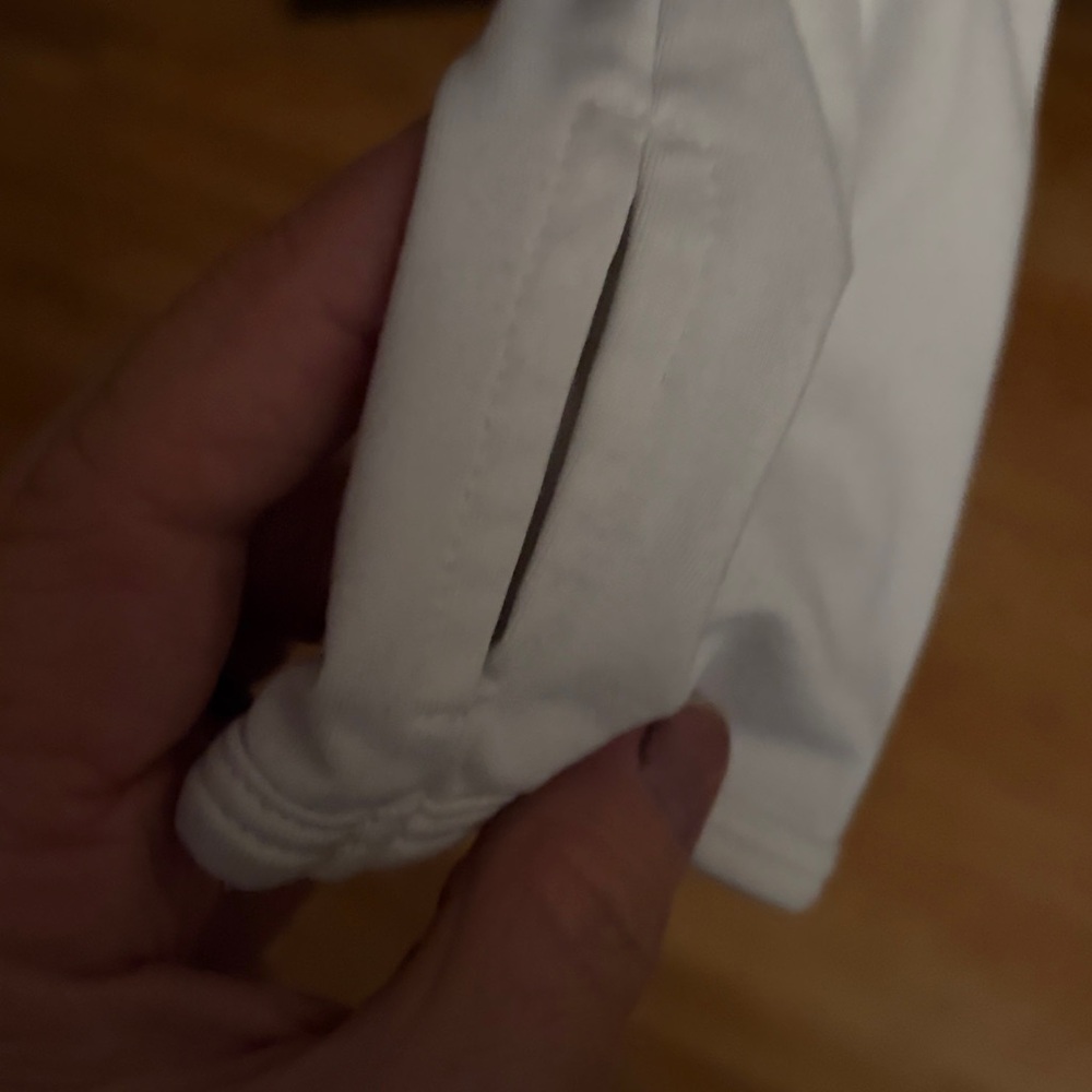 Fabletics Stylish Gray And White Jacket - image 5